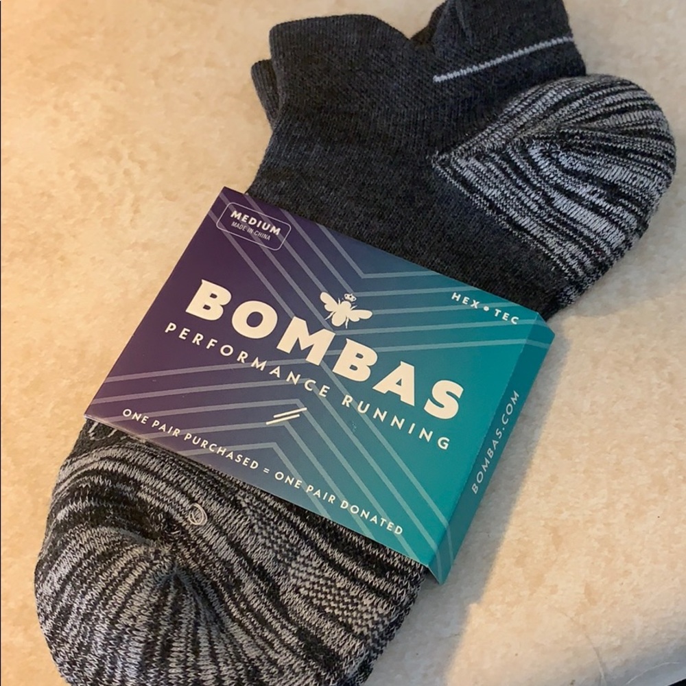 Bombas performance running socks NIP